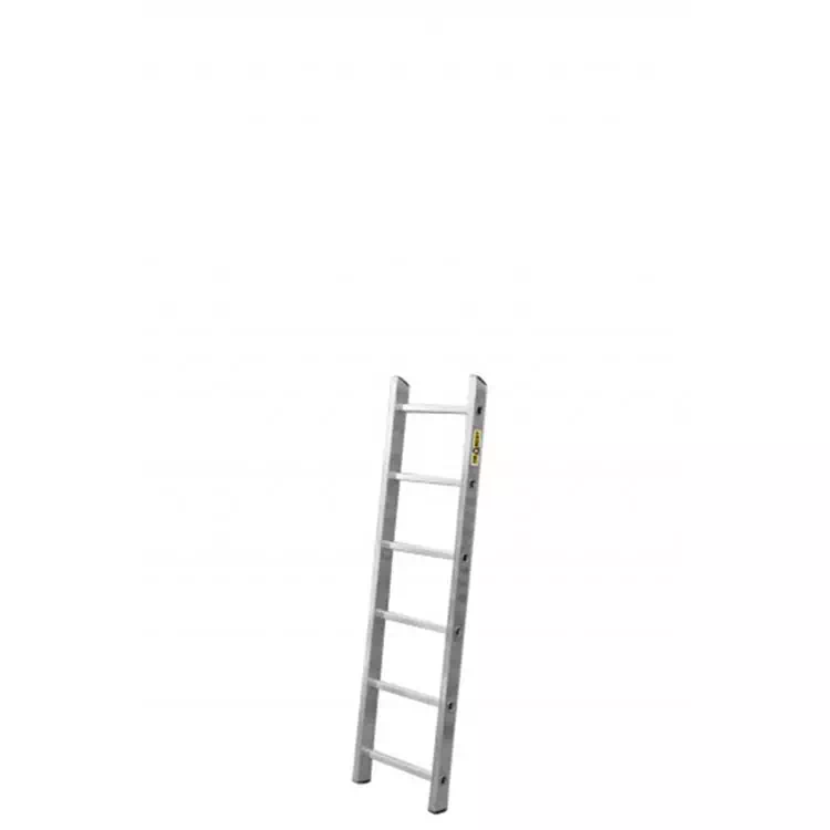 Enodelna profesionalna aluminijasta lestev - 6 stopnic