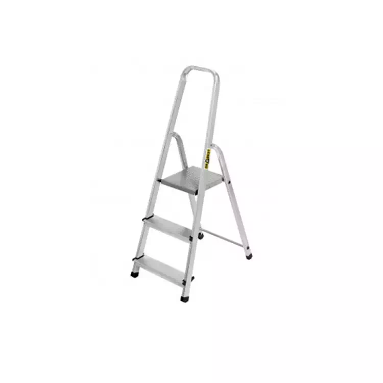 Gospodinjska aluminijasta lestev (nosilnost 125 kg) - 3 stopnici