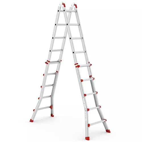 Večnamenska zložljiva lestev TOROS 5x4 stopnice