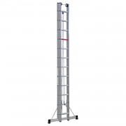 Dvodijelne ljestve na izvlačenje pomoću užeta