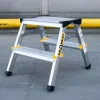 Aluminijske ljestve duple - 2x2 gazišta