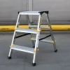 Aluminijske ljestve duple - 2x3 gazišta