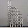 Aluminijske teleskopske ljestve jednodijelne 2,60 m