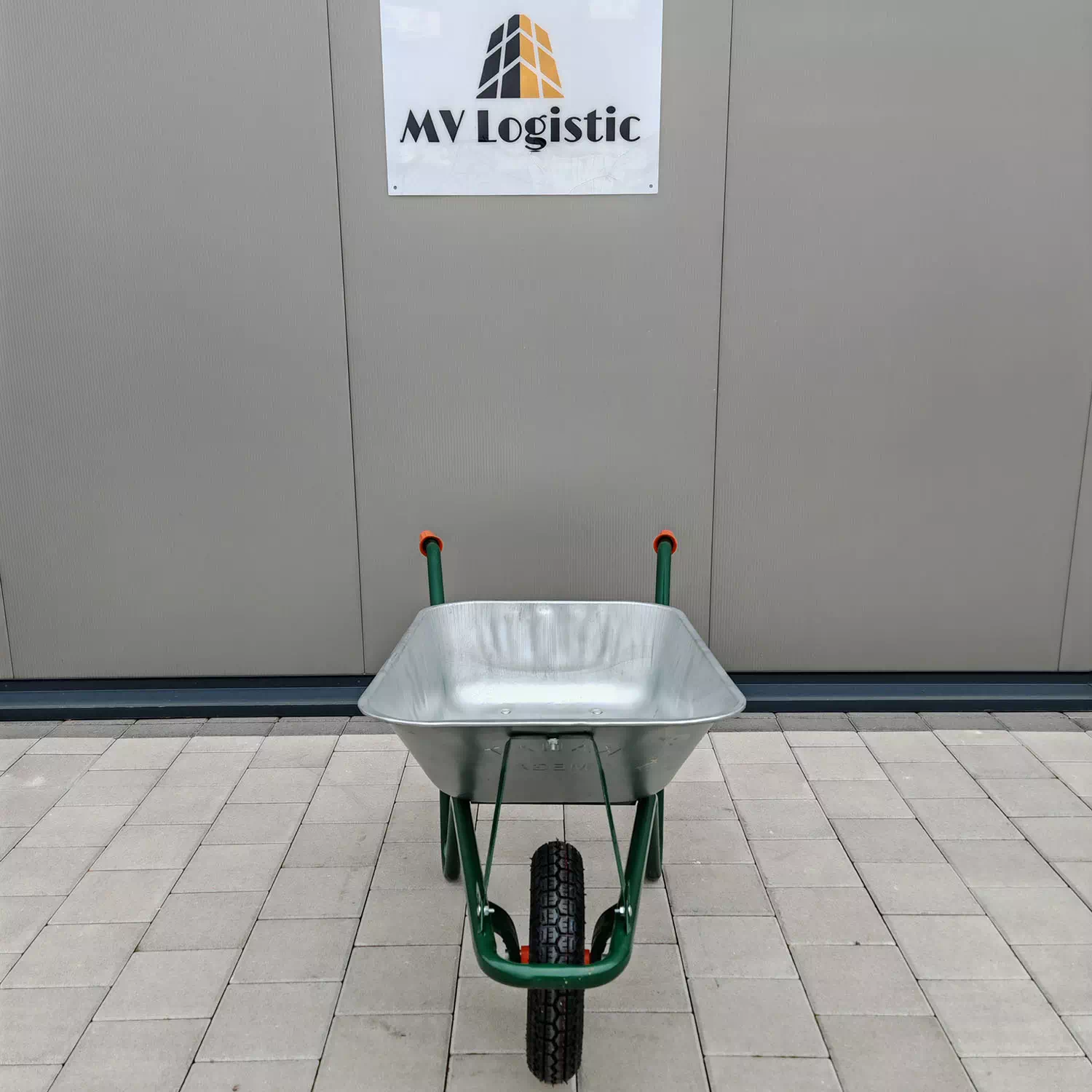 Građevinska kolica pocinčana montažna - 100 litara