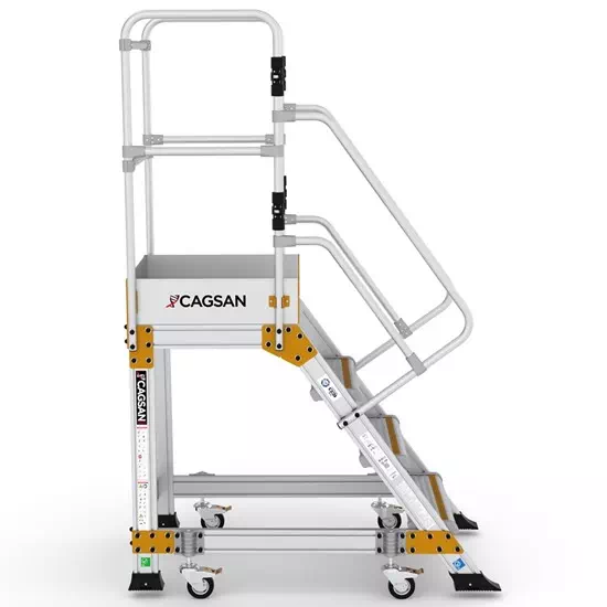 SPRINGO – Industrijske platforme s opružnim kotačima - radna visina 3,0 m