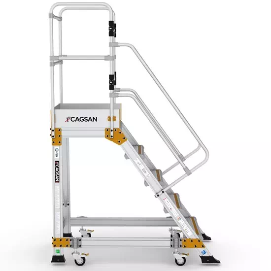 SPRINGO – Industrijske platforme s opružnim kotačima - radna visina 3,2 m