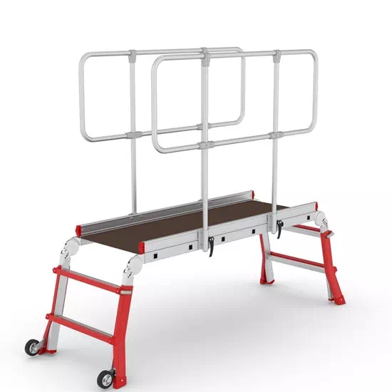 DUALTELE teleskopska sklopiva radna platforma - radna visina 2,9 m