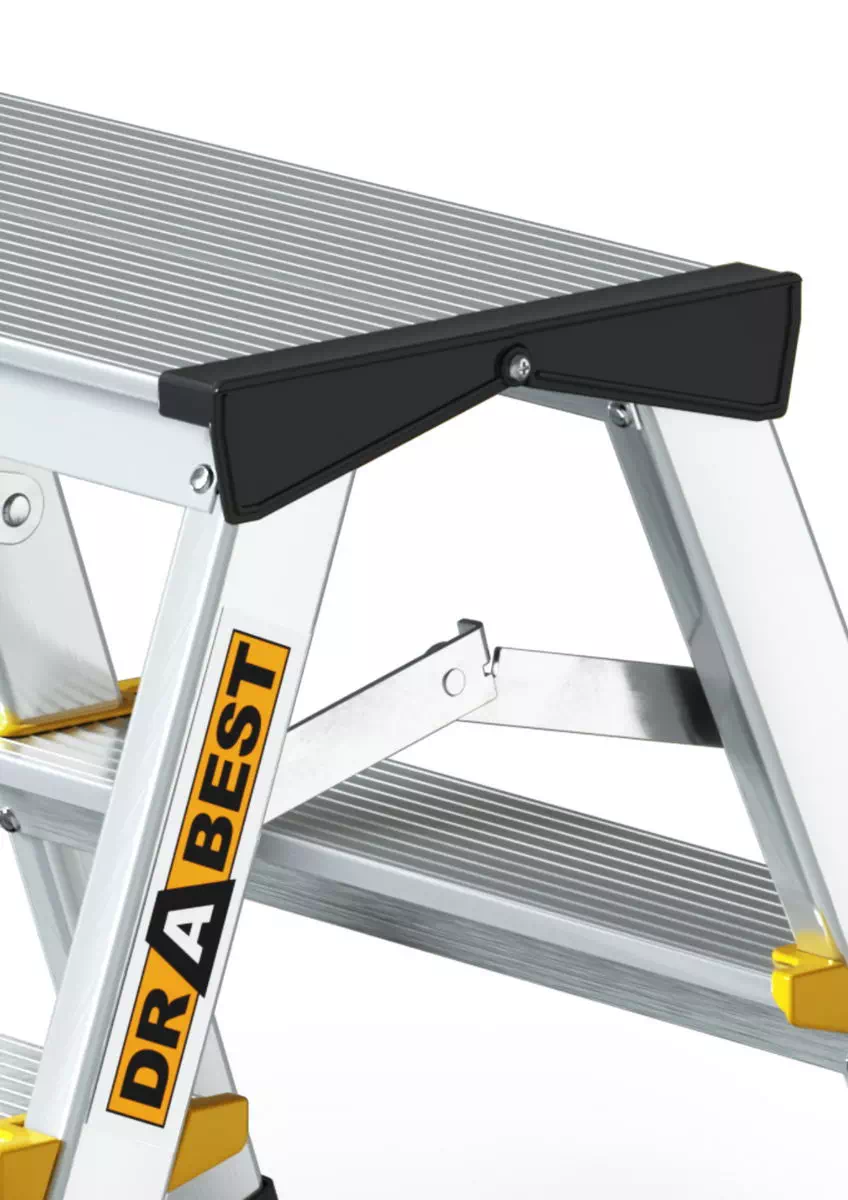 Aluminijske ljestve duple - 2x2 gazišta