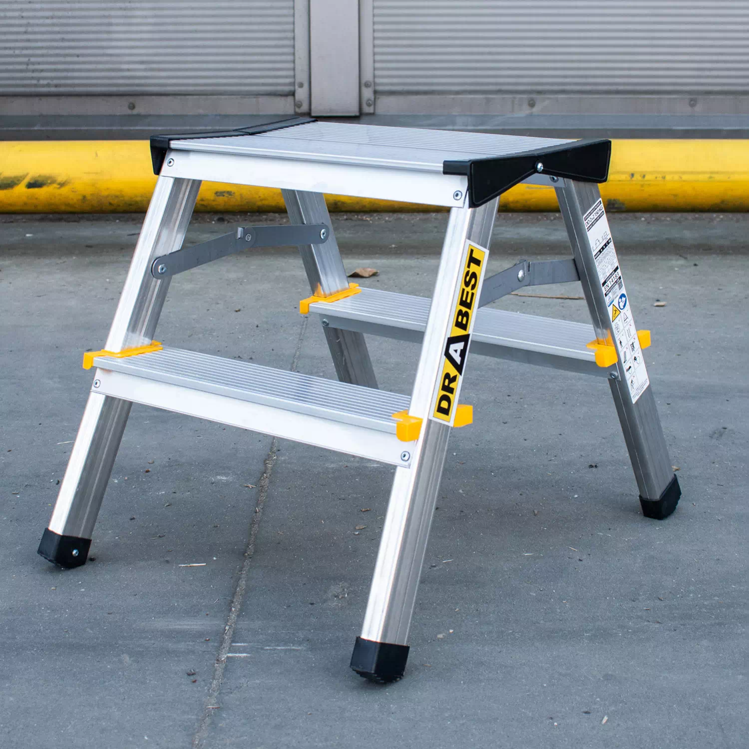 Aluminijske ljestve duple - 2x2 gazišta