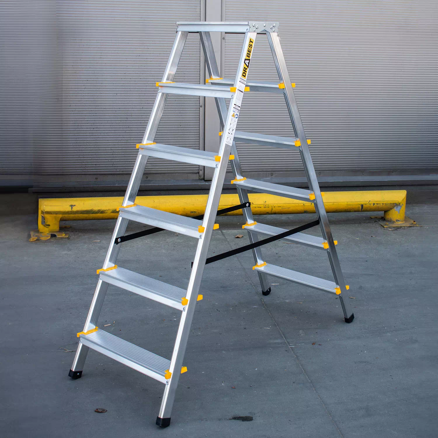 Aluminijske ljestve duple - 2x6 gazišta