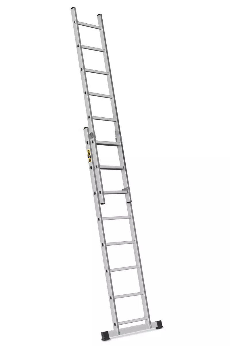 Aluminijske ljestve profesionalne dvodijelne - 8 gazišta