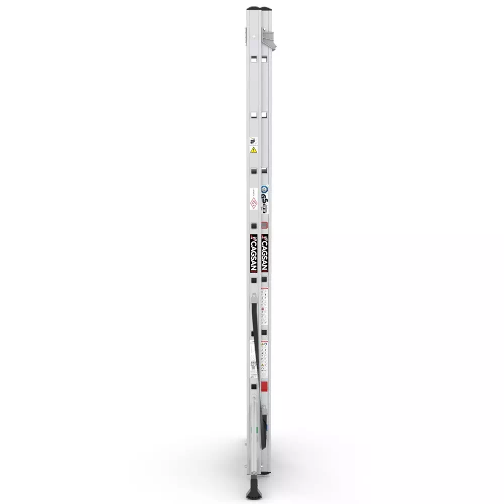 Aluminijske dvodijelne kombinirane ljestve - 2x8 gazišta