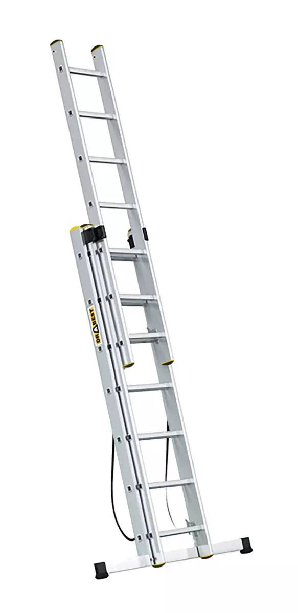 Aluminijske ljestve profesionalne trodijelne - 7 gazišta